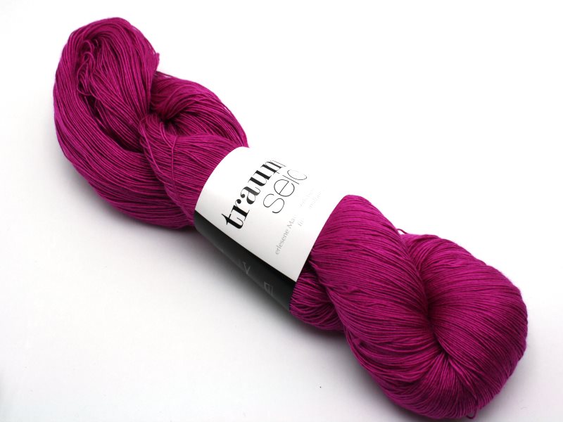 Traumseide Lacegarn Magenta 008