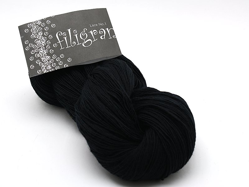Filigran Lace No.1 Schwarz 2511 von Atelier Zitron Filigran Lace No.1 Schwarz 2511 von Atelier Zitron