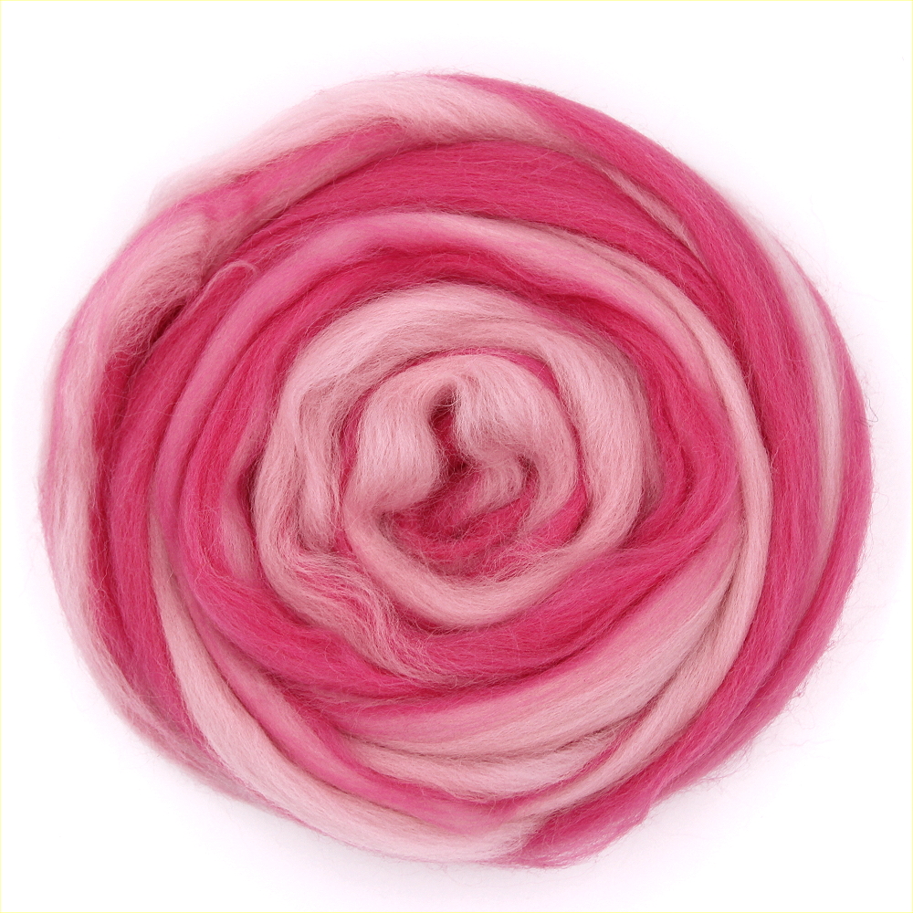 Filzwolle / multicolor Merinokammzug Candy