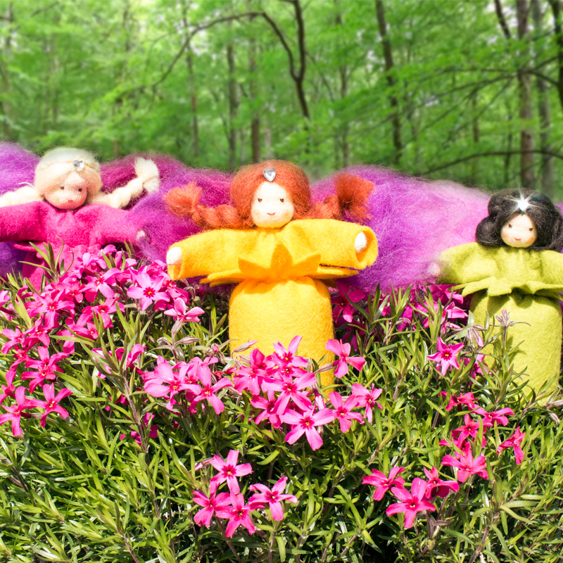 Bastelpackung Sommerelfe pink Augenweide