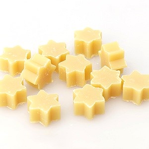 10 Mini-mini Stern Schafmilchseife Zirbel