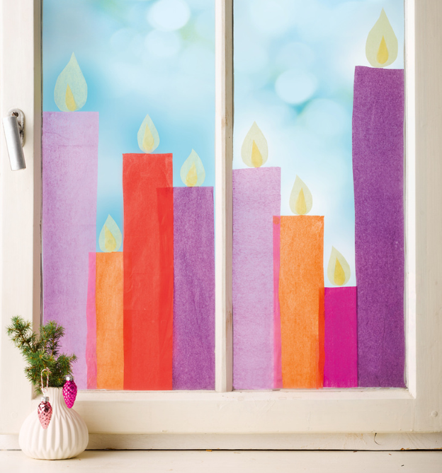 Kinderleichte Fensterbilder