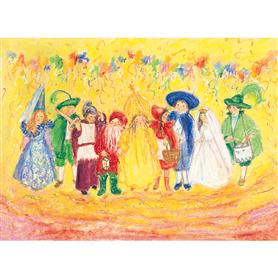 Kunstkarte Kinderkarneval Kunstkarte Kinderkarneval