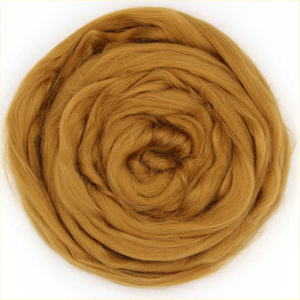 Glänzender Viskose Kammzug 50 g Glänzender Viskose Kammzug 50 g