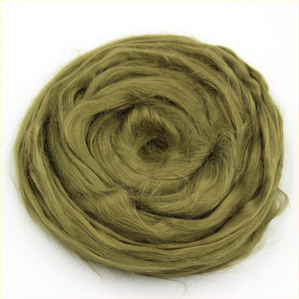 Glänzender Viskose Kammzug 50 g