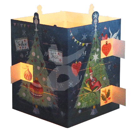 Adventskalender im Briefformat