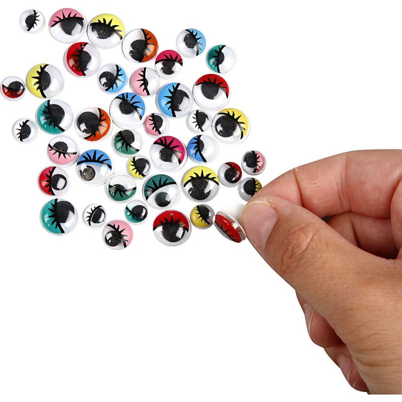 Rico Design Wackelaugen Rund 10 Mm, 10 Stück Kaufen Bei